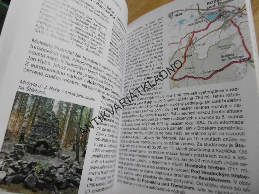 PRŮVODCE BRDY A HŘEBENY, TURISTICKÝ PRŮVODCE ROTHER, VĚRA SMOLOVÁ