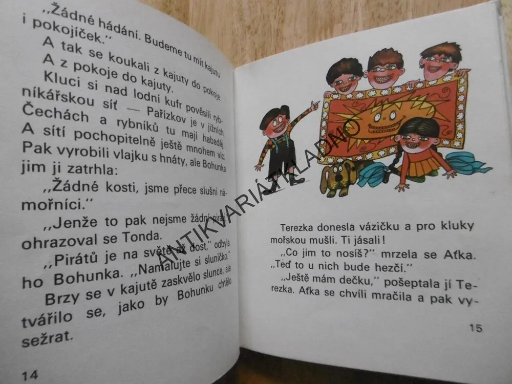 DĚTI Z PAŘÍZKOVA, MARKÉTA ZINNEROVÁ, SYLVIE VODÁKOVÁ, **an