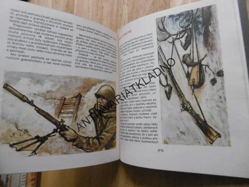 PUŠKA, ZBRAŇ VOJÁKŮ, LOVCŮ A SPORTOVCŮ, VLADIMÍR ROGL, **an