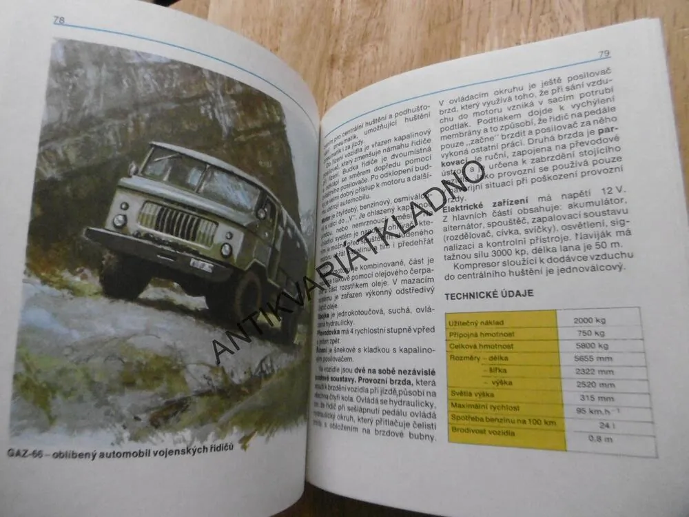 AUTOMOBIL V ARMÁDĚ, RICHTER, HEJL, **an
