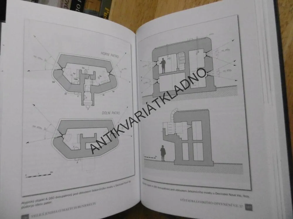 VELKÁ KNIHA O MALÝCH BUNKRECH, ČESKOSLOVENSKÉ LEHKÉ OPEVNĚNÍ 1936-1938, SVOBODA, LAKOSIL, ČERMÁK **an