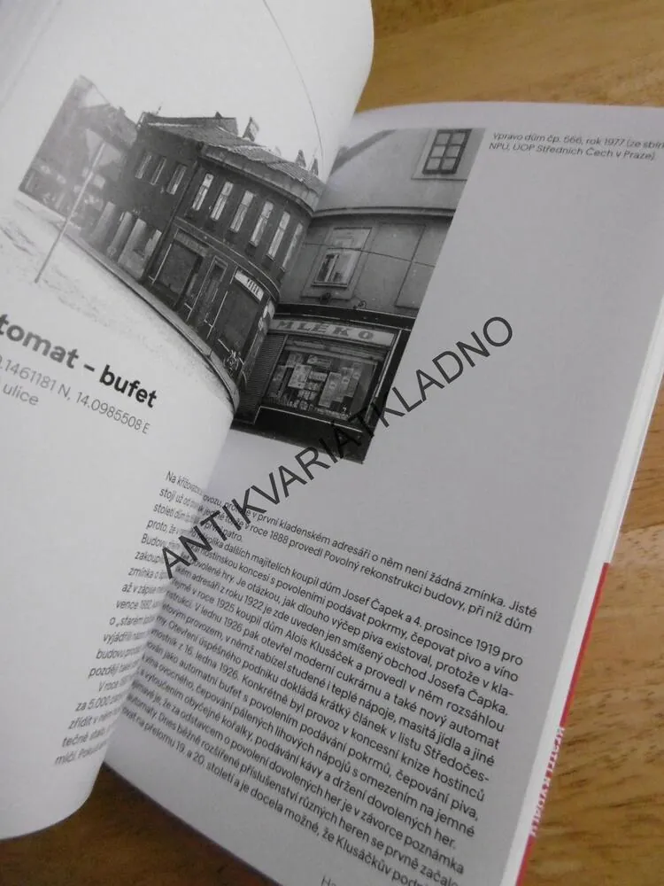PRŮVODCE HISTORIÍ KLADENSKÝCH HOSTINCŮ, ZDENĚK POSPÍŠIL,2.DÍL NOVÉ KLADNO, PODPRŮHON, ROZDĚLOV, **an