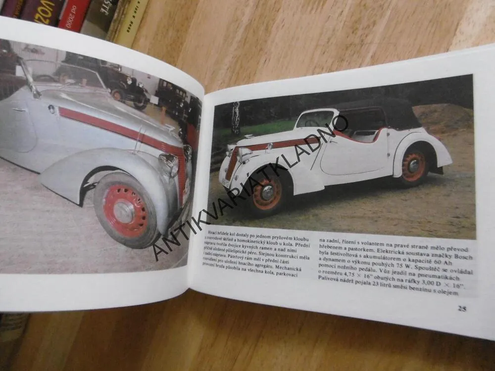 ATLAS NAŠICH AUTOMOBILŮ 4., 1937-1963, ADOLF KUBA, **an