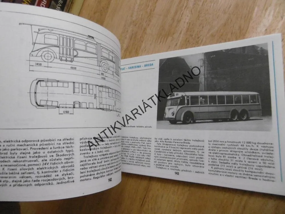 ATLAS TROLEJBUSŮ, MHD, AUTOBUS, HOLUB, VYCHODIL, ČERMÁK, **an