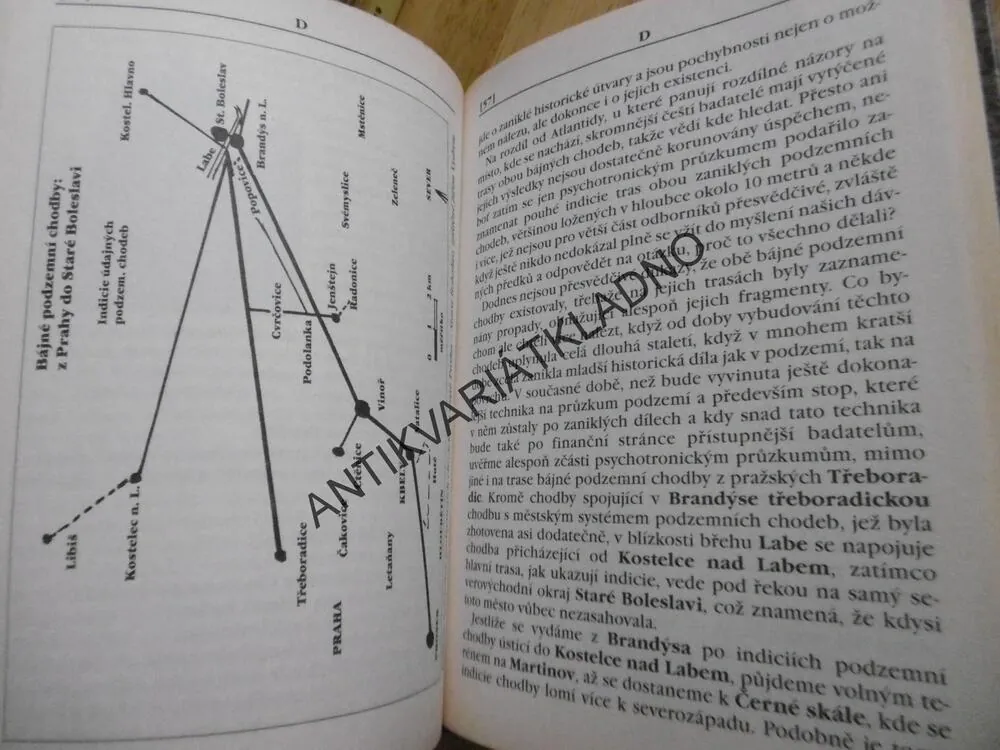 TAJEMNÉ PODZEMÍ 2. STŘEDNÍ ČECHY, MILOŠ ŠTRAUB, JITKA LENKOVÁ, **an