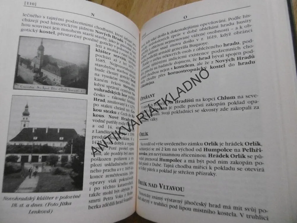 TAJEMNÉ PODZEMÍ 4. JIŽNÍ  ČECHY, MILOŠ ŠTRAUB, JITKA LENKOVÁ, **an