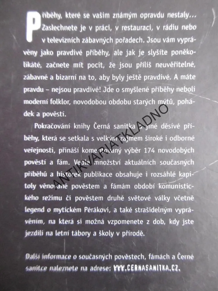 ČERNÁ SANITKA: DRUHÁ ŽEŇ, PETR JANEČEK, **an