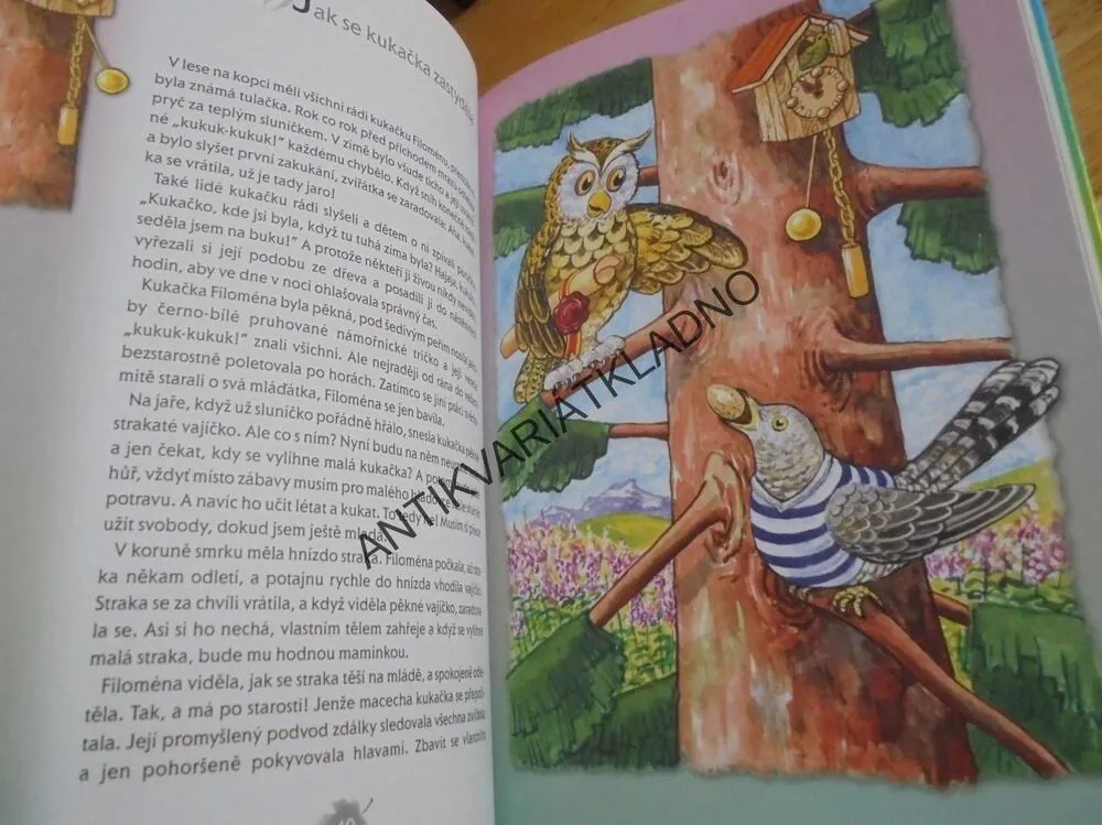 POHÁDKY O ZVÍŘÁTKÁCH, ANTON RÁKAY, VRABEC, **an