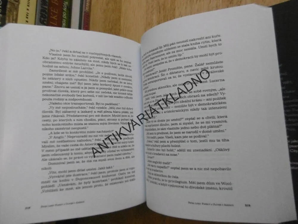 PARROT A OLIVIER V AMERICE, PETER CAREY, **an