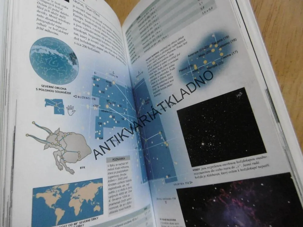 NOČNÍ OBLOHA, NOVÝ KAPESNÍ ATLAS, **an
