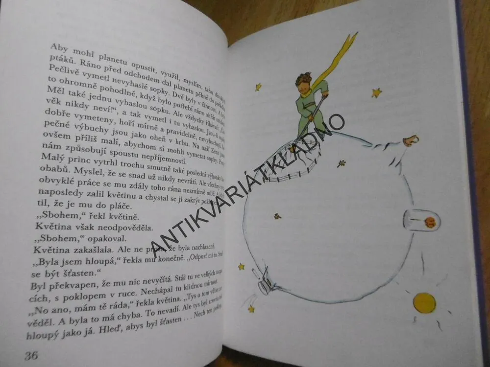 MALÝ PRINC, ANTOINE DE SAINT - EXUPÉRY, **an