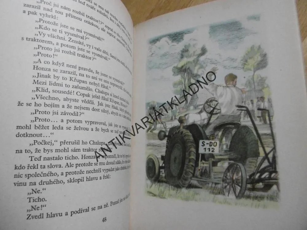 O ČERNÉM A BÍLÉM, PAVEL KOHOUT,1951,KOVAŘÍK, **an