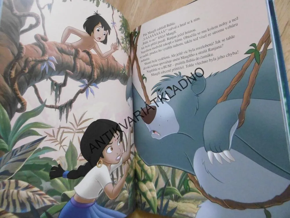 KNIHA DŽUNGLÍ 2., WALT DISNEY, **an