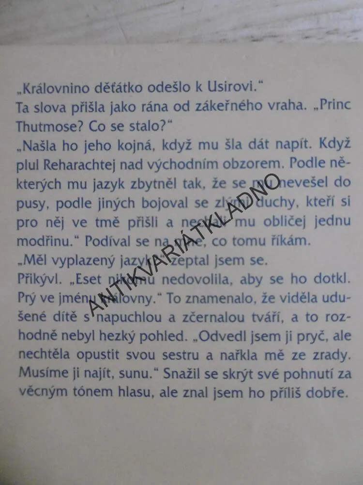 OKO HOROVO, CAROL THURSTONOVÁ,**an