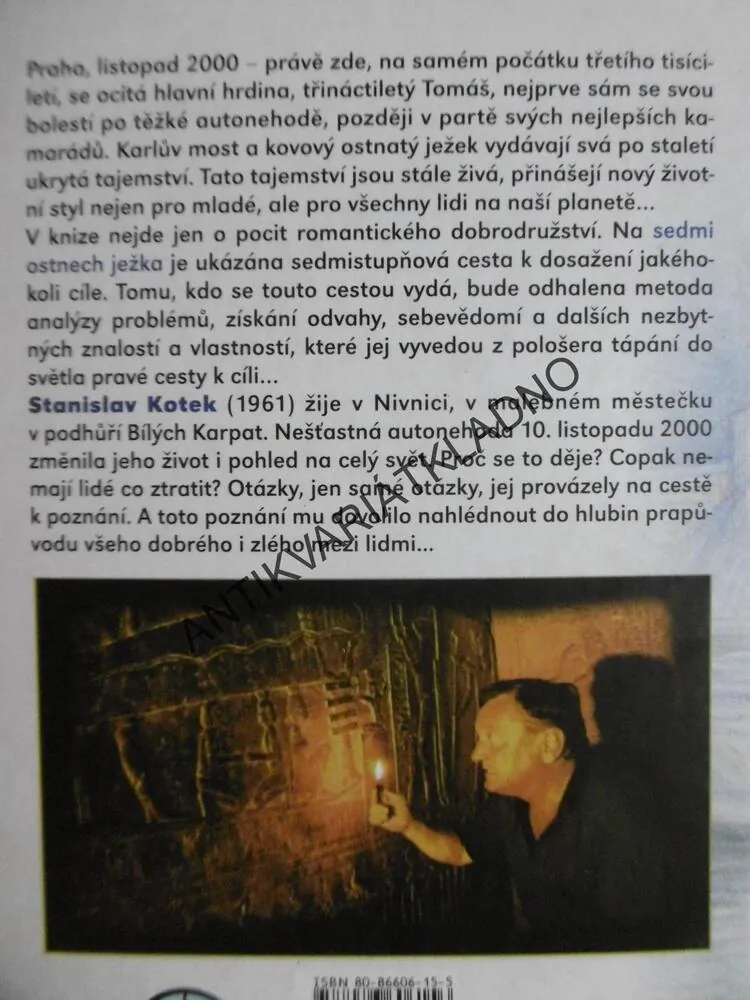 ZA TAJEMSTVÍM JEŽKA, STANISLAV KOTEK, **an
