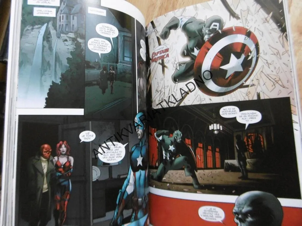 CAPTAIN AMERICA, KAPITÁN AMERIKA, BUDOVÁNÍ IMPÉRIA, KOMIKS MARVEL, **an