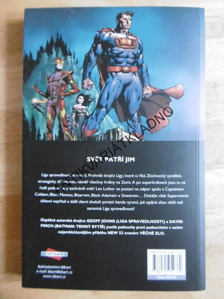 VĚČNÉ ZLO, LIGA SPRAVEDLNOSTI, KOMIKS DC COMICS,**an