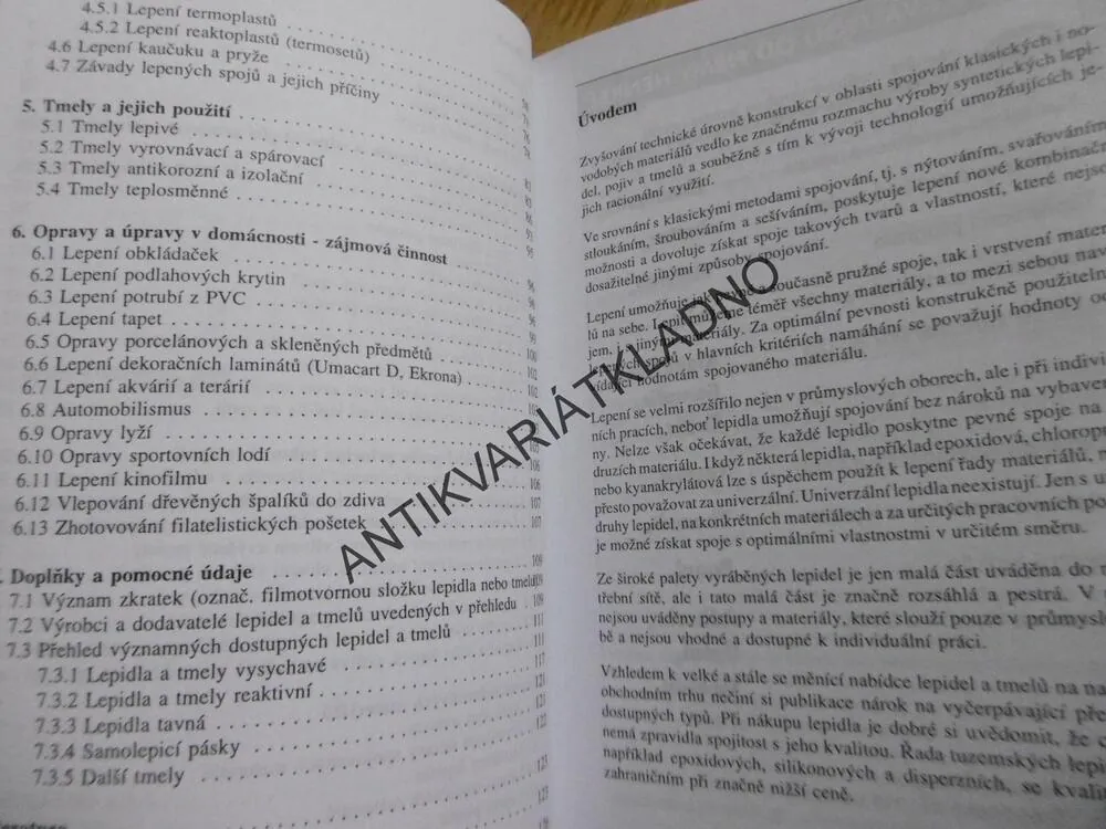 PRÁCE S LEPIDLY A TMELY, PROFI HOBBY 10, MILOŠ OSTEN, **an