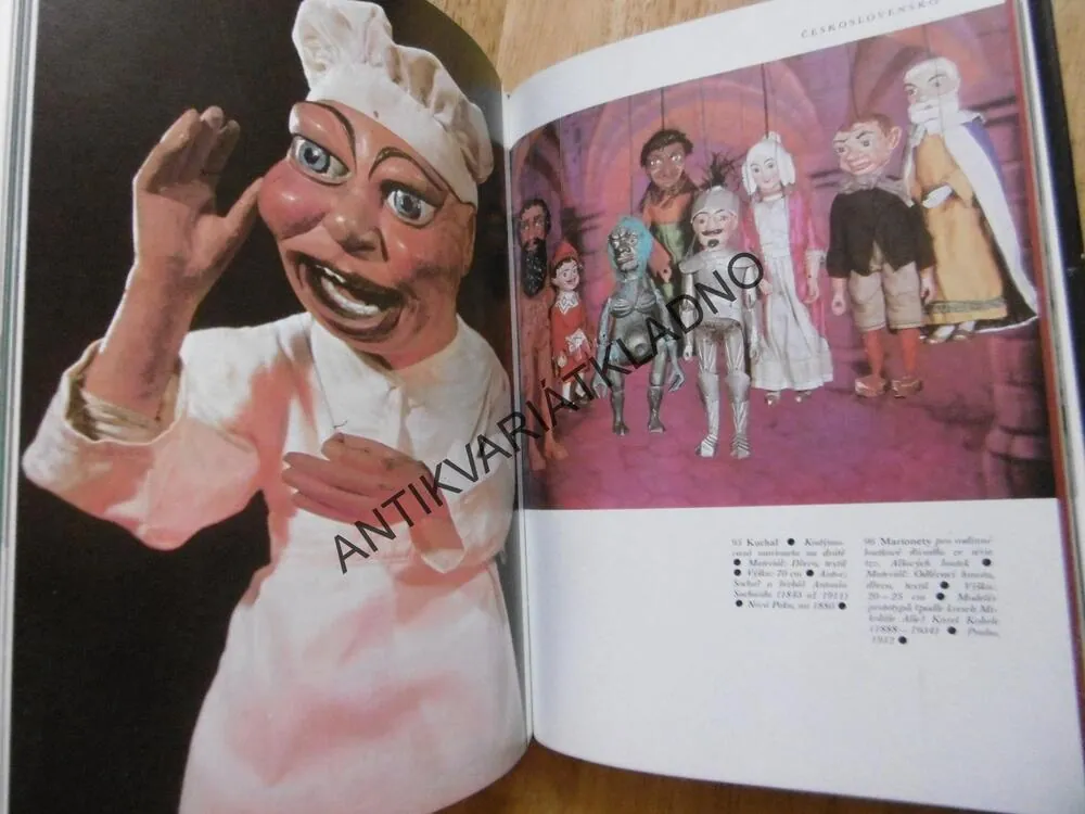 SVĚT LOUTEK, ŠECHTL, MALÍK, DVOŘÁK, 1978, **an