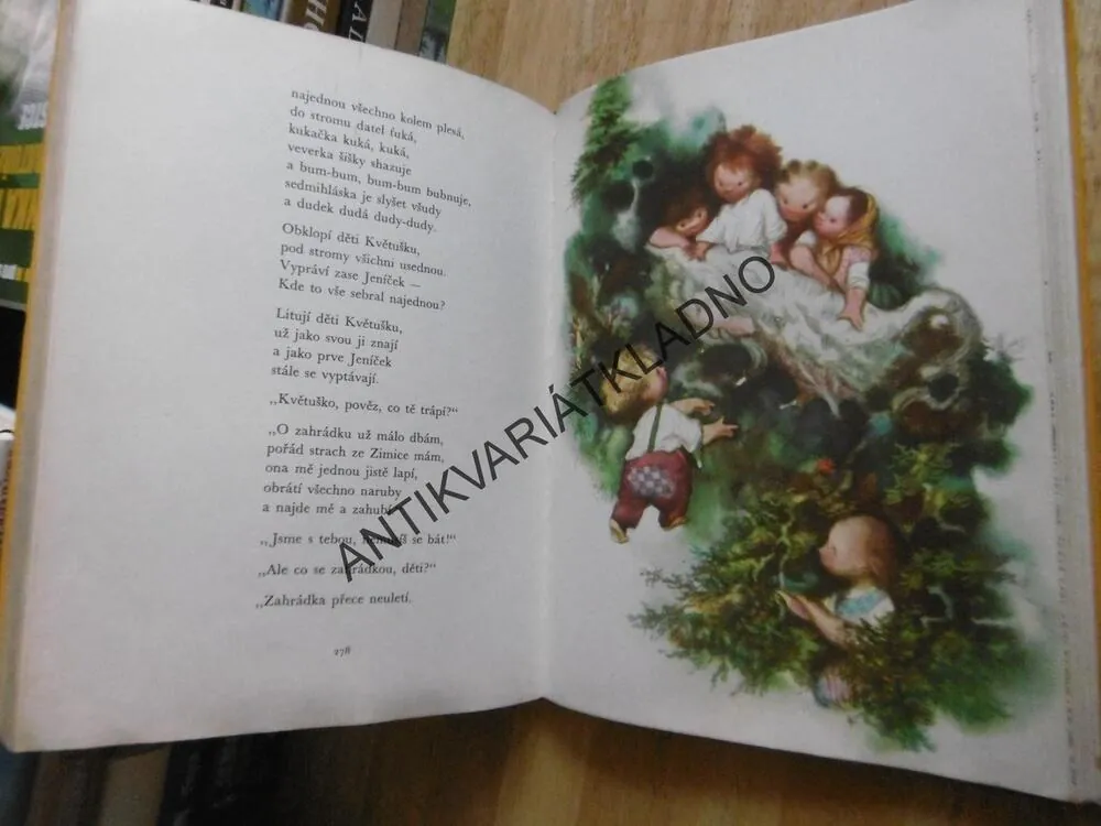 ŠPALÍČEK VERŠŮ A POHÁDEK, FRANTIŠEK HRUBÍN, JIŘÍ TRNKA, 1960, 1. VYDÁNÍ!!!, **an