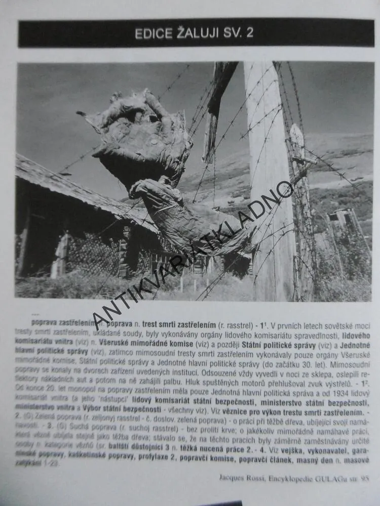 ENCYKLOPEDIE GULAGU, JACQUES ROSSI, **an