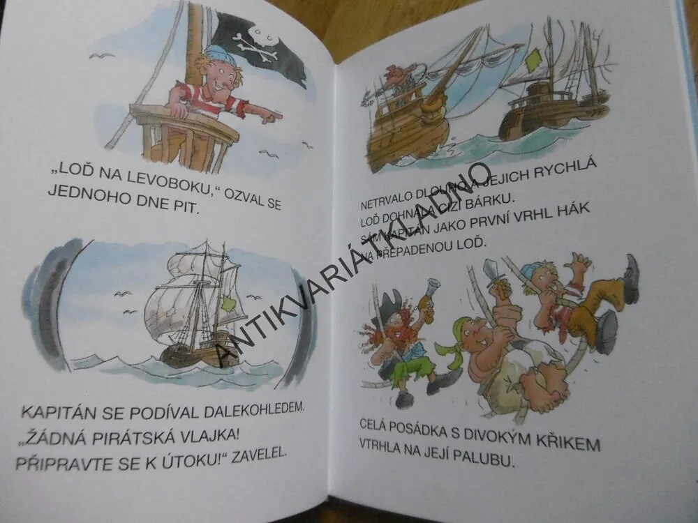 PIRÁTSKÉ PŘÍHODY, JULIA BOEHMELOVÁ, ZIMMER, **an