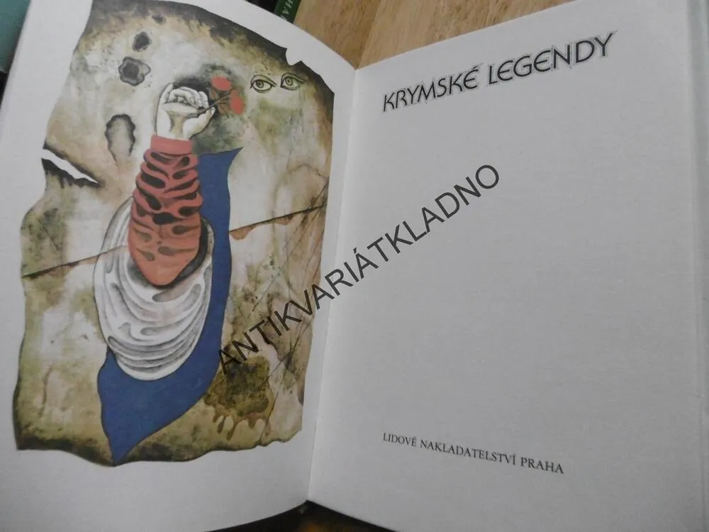 KRYMSKÉ LEGENDY, CTIRAD KUČERA, EVA BEDNÁŘOVÁ, 1975, **an