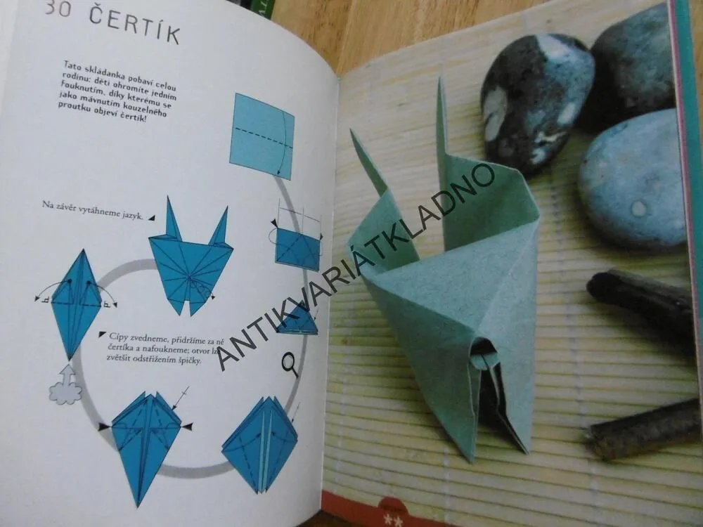 ORIGAMI SKLÁDÁNÍ Z PAPÍRU, AMANDINE DARDENNE, DOBRÉ NÁPADY V PRAXI, HOBBY, **an