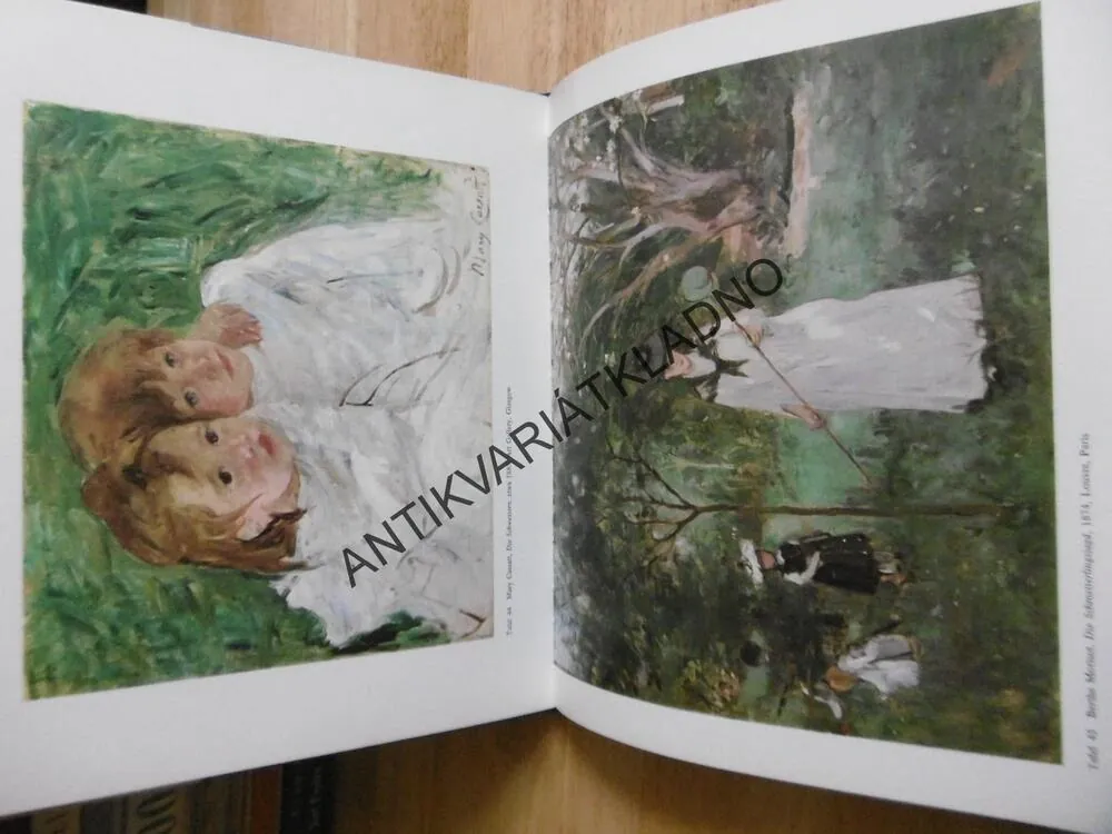 IMPRESSIONISMUS, GALERIE SCHULER, ALBERTO MARTINI, KRESBY, VÝTVARNÉ UMĚNÍ, NĚMECKY, **an