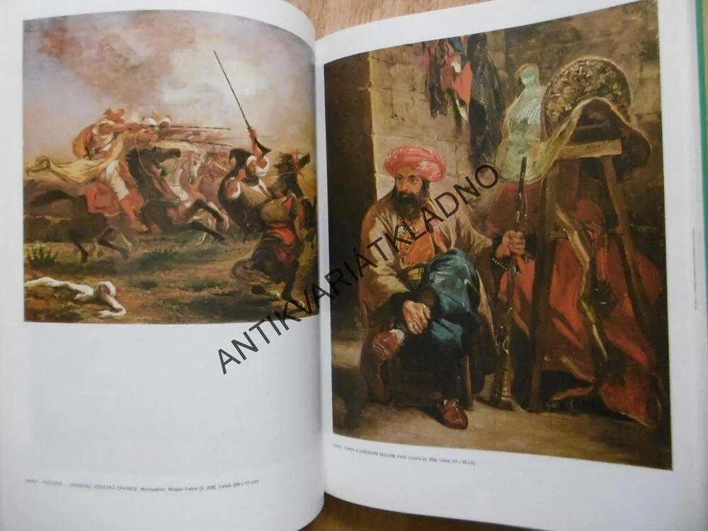 EUGENE DELACROIX, VÝTVARNÉ UMĚNÍ, **an