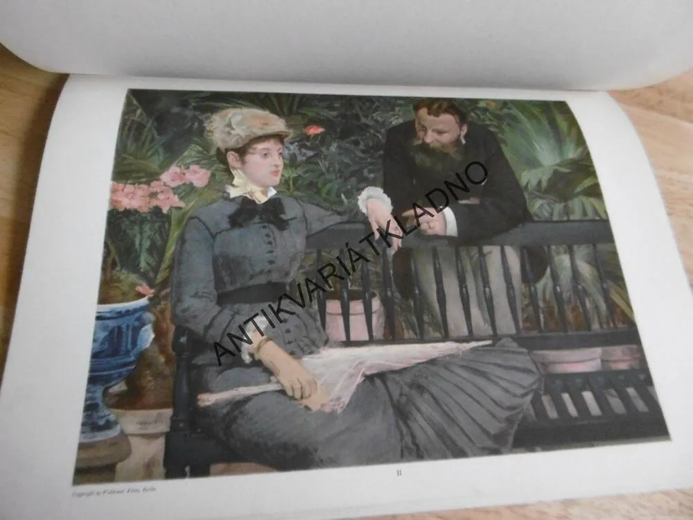 DIE SILBERNE BÜCHER, MEISTERWERKE FRANZÖSISCHER IMPRESSIONISTEN, NĚMECKY, VÝTVARNÉ UMĚNÍ, **an