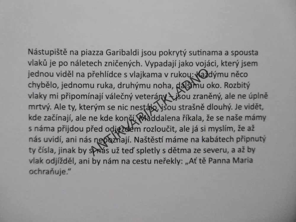 VLAK PRO DĚTI, VIOLA ARDONE, **an