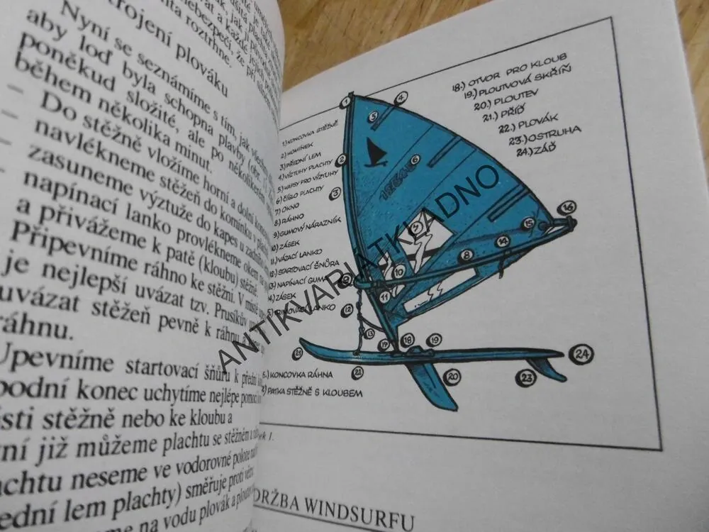 WINDSURFING ZÁVĚSNÉ LÉTÁNÍ SKATEBOARDING, FÁRA, NÁLEPA, KOTTING, SAUDEK