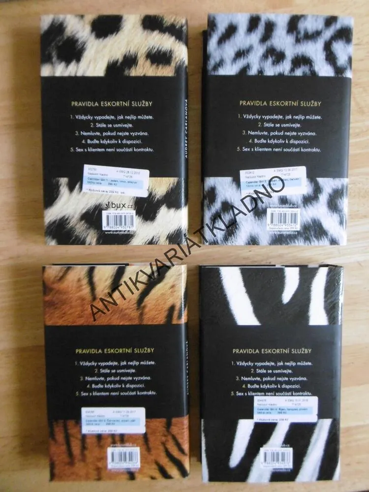 CALENDAR GIRL, 1-4, AUDREY CARLANOVÁ, **an