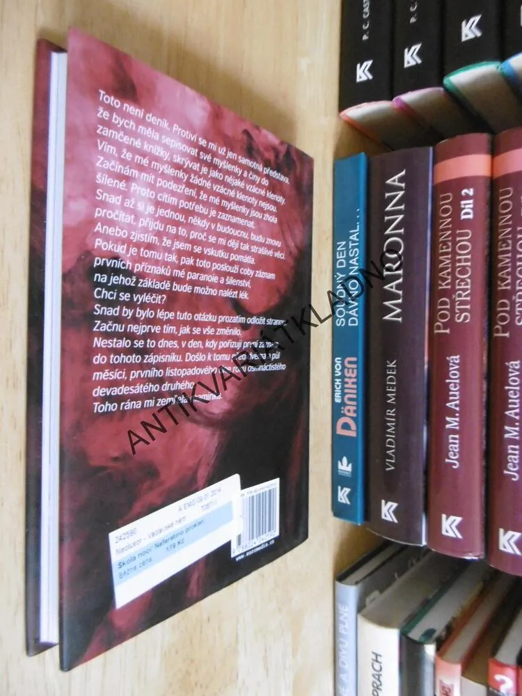 NEFERETINO PROKLETÍ, ŠKOLA NOCI 1., P.C. CASTOVÁ, KRISTIN CASTOVÁ, **an