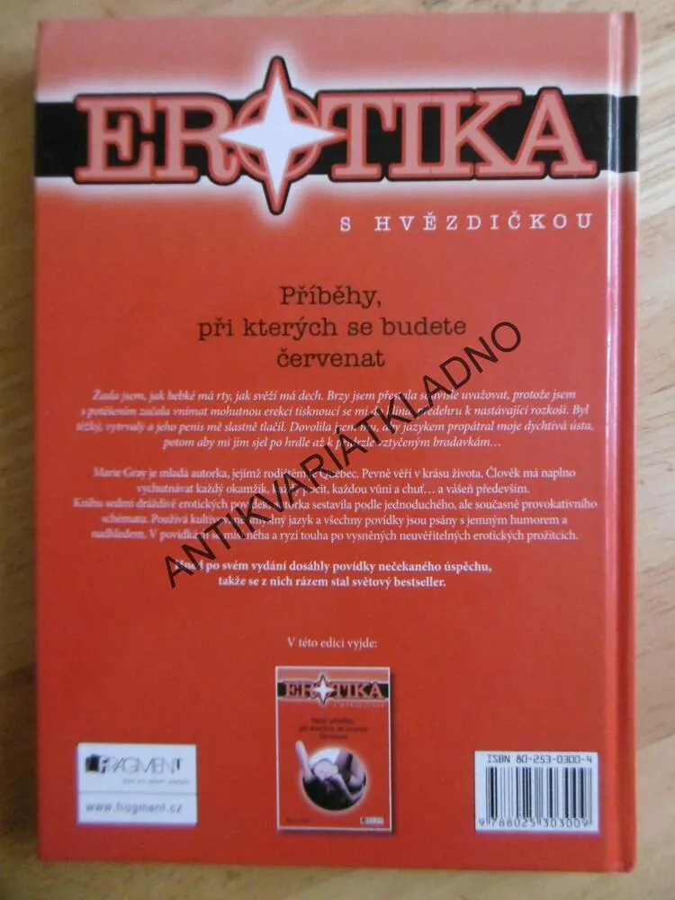 EROTIKA S HVĚZDIČKOU, MARIE GRAY, **an