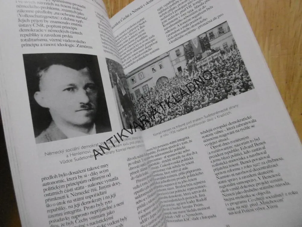 ROZUMĚT DĚJINÁM, VÝVOJ ČESKO-NĚMECKÝCH VZTAHŮ 1848-1948, **an
