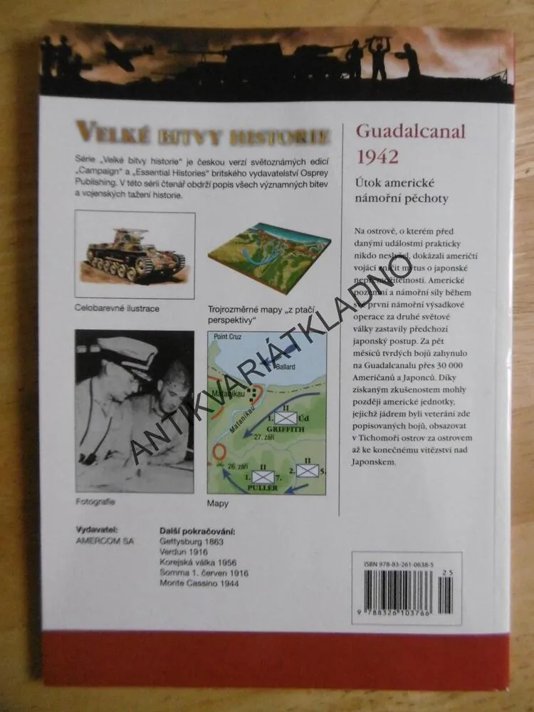 GUADALCANAL 1942, VELKÉ BITVY HISTORIE 25., VÁLKA, **an