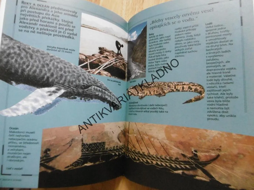 PO STOPÁCH ALEXANDRA VELIKÉHO, DASVIDSONOVÁ, HEINRICH, ALEXANDR VELIKÝ, **an