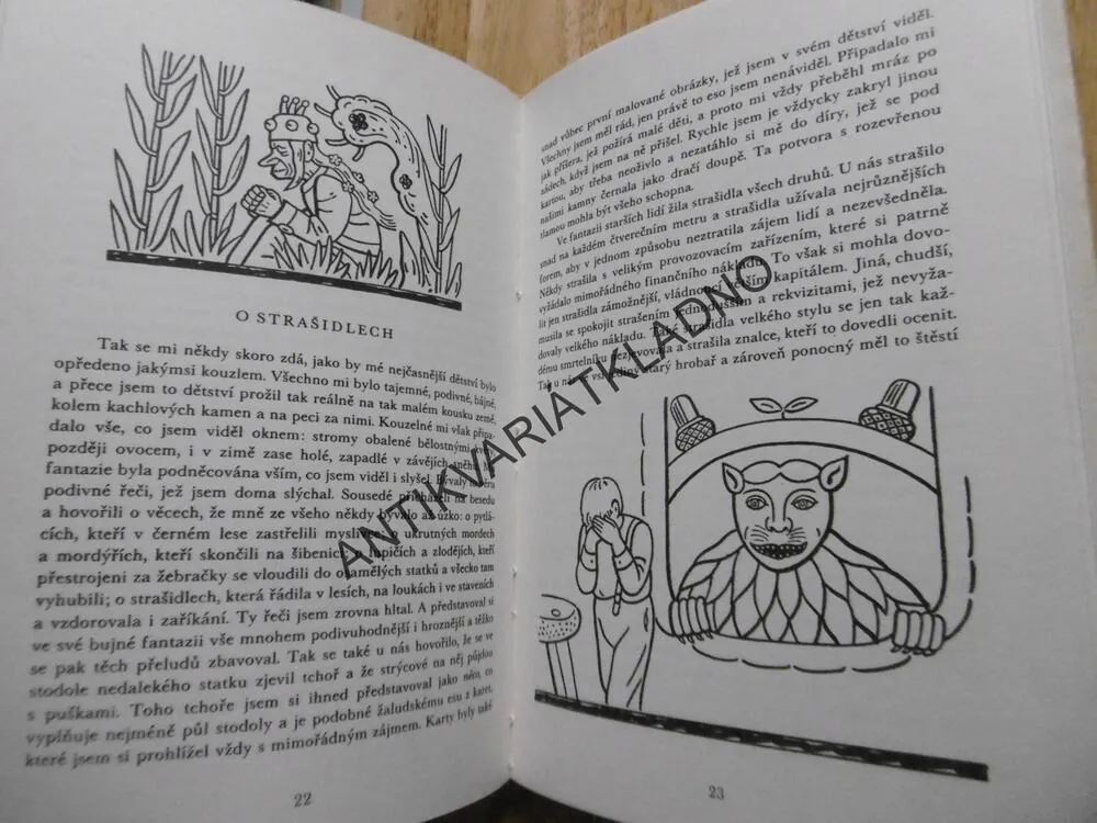 VZPOMÍNKY Z DĚTSTVÍ, JOSEF LADA, 1988, **an