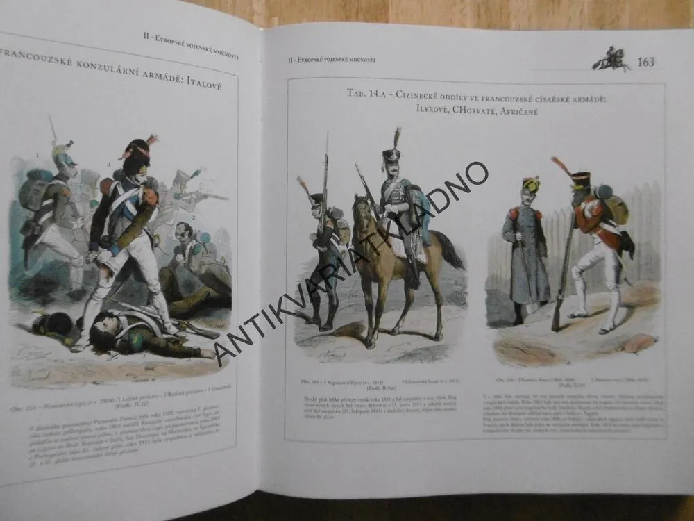 MILITARIA, DĚJINY EVROPSKÝCH ARMÁD A MOCNOSTÍ OD KARLA VELIKÉHO PO ROK 1914, **an