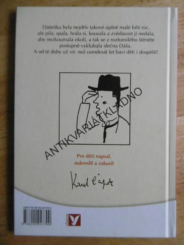DÁŠENKA, ČILI ŽIVOT ŠTĚNĚTE, KAREL ČAPEK, 2017, **an