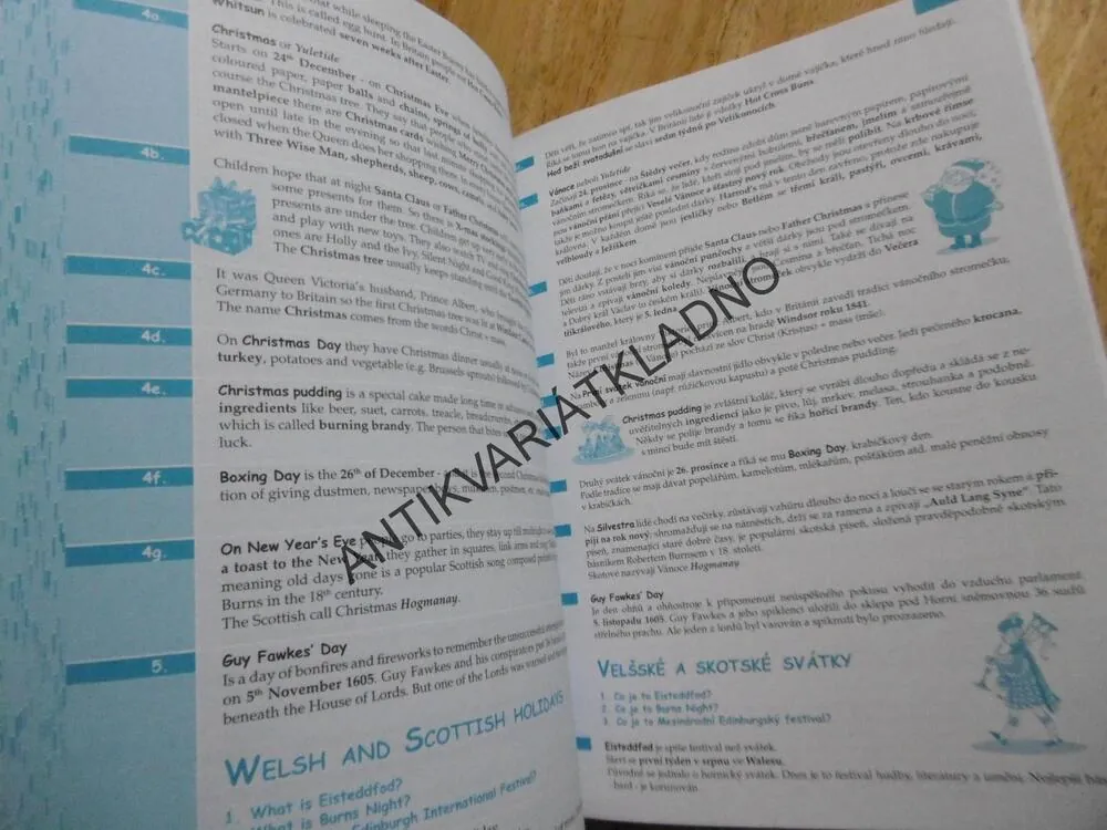 ANGLIČTINA, OTÁZKY A ODPOVĚDI ... NEJEN K MATURITĚ, INFOA, ZRCADLOVÝ TEXT,
