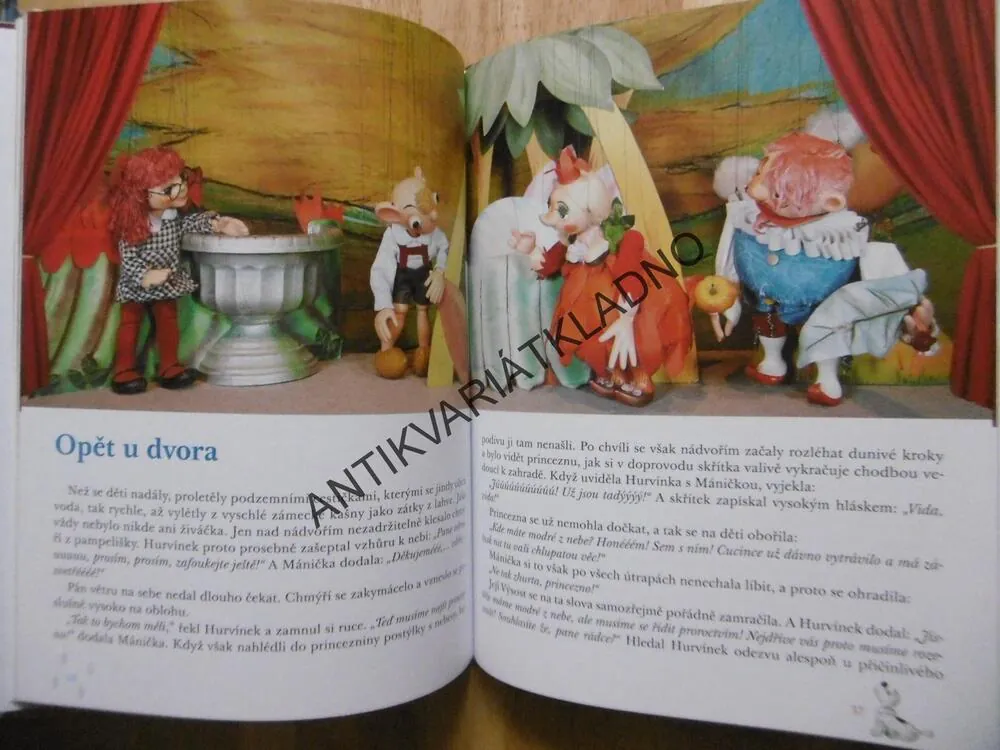 HURVÍNKOVA CESTA DO TRAMTÁRIE, HURVÍNEK, KLÁSEK, KIRSCHNEROVÁ, **an