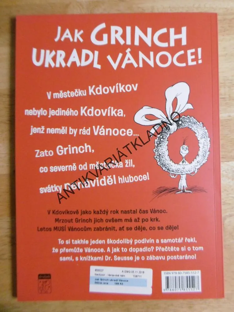 JAK GRINCH UKRADL VÁNOCE, DR. SEUSS, **an