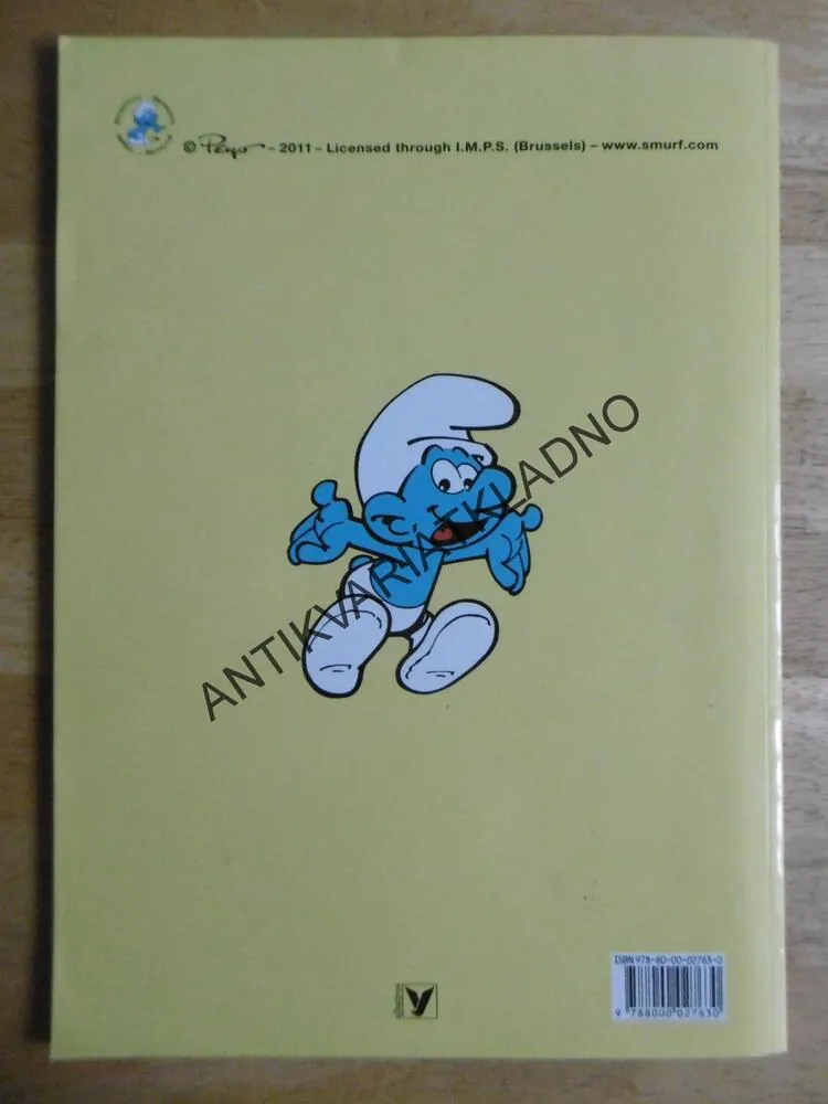 ŠMOULOVÉ, ŠMOULOPLÁN, KOMIKS, **an