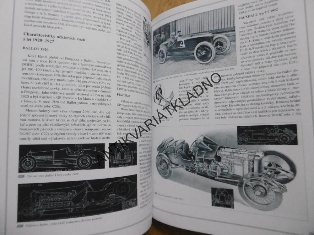 FORMULE 1., HISTORIE TECHNIKY ZÁVODNÍCH VOZŮ, VÁCLAV PAUER,  BRUCE JONES, **an