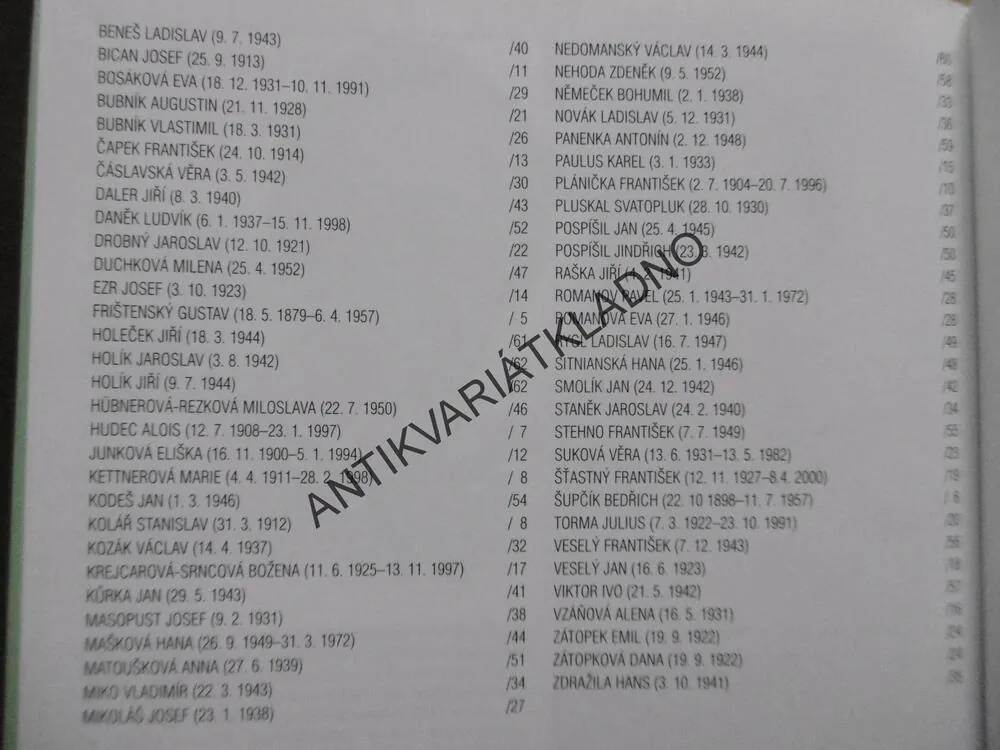 HVĚZDY ČESKÉHO SPORTU 1., KIRCHNER, SLEPIČKA, **an