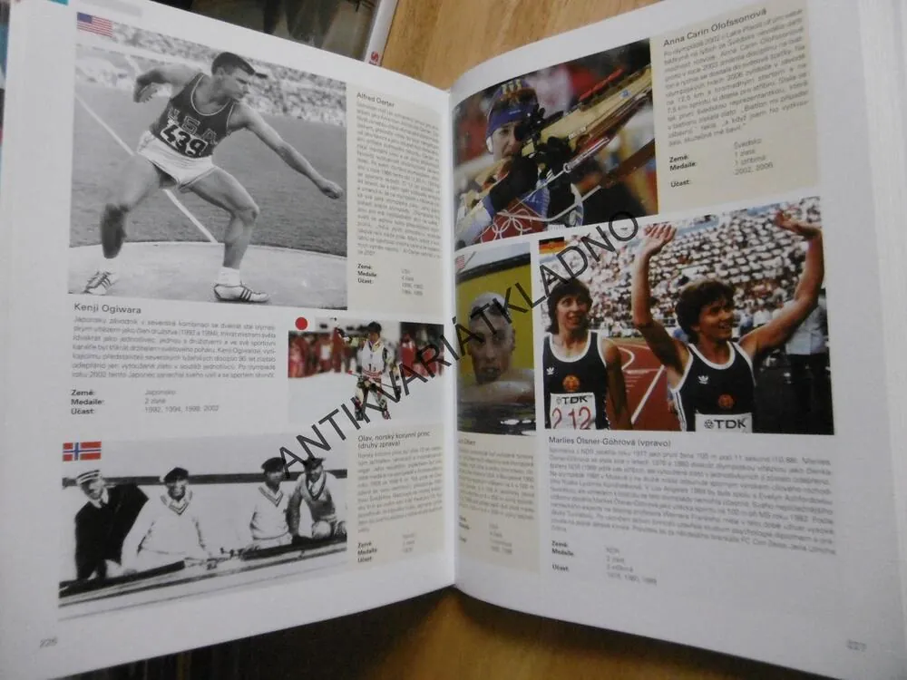 1000 OLYMPIJSKÝCH VÍTĚZŮ, OLYMPIÁDA, ZIMNÍ, LETNÍ, OH, SPORT, **an