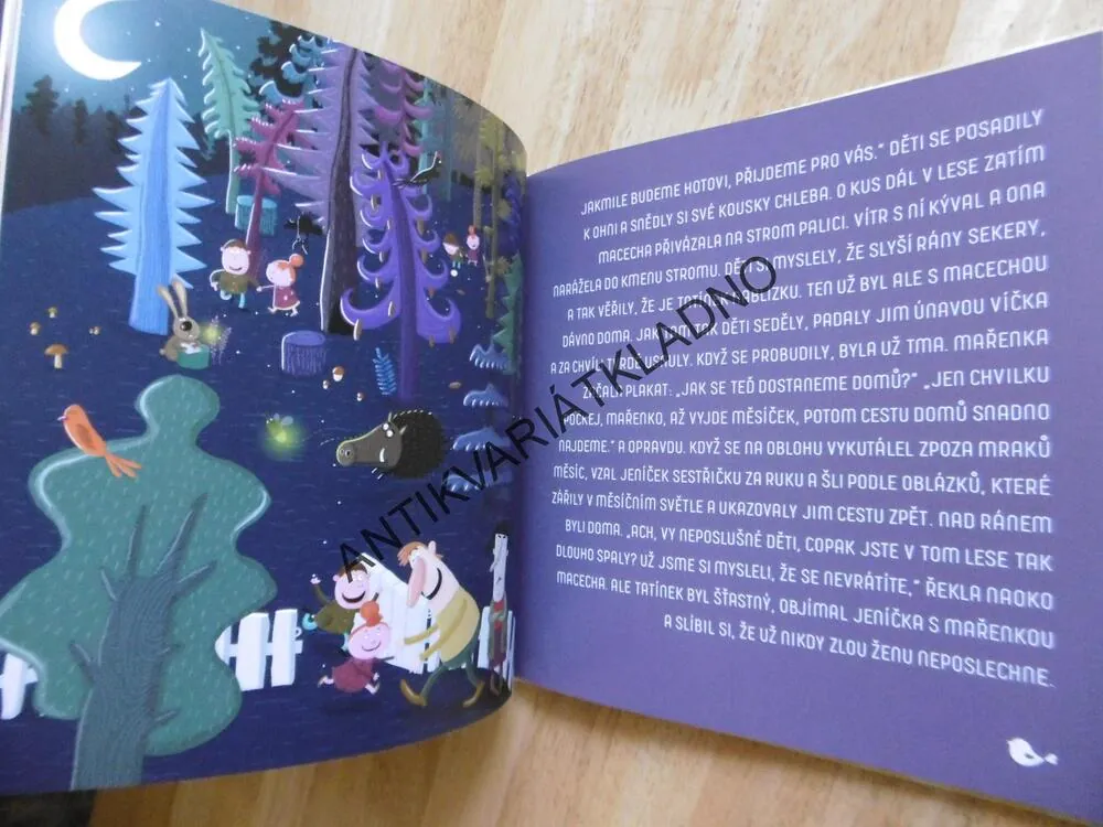 ČERVENÁ KARKULKA , JENÍČEK A MŘENKA, ZLATUŠKA A 3 MĚDVĚDI, ŽABKOVÁ, **an